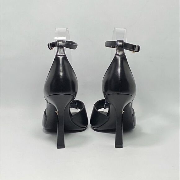 VERSACE Black Medusa Heeled Sandals size 36.5 - Picture 9 of 12